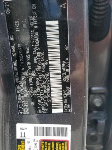 2021 TOYOTA HIGHLANDER 5TDHZRBH5MS125790