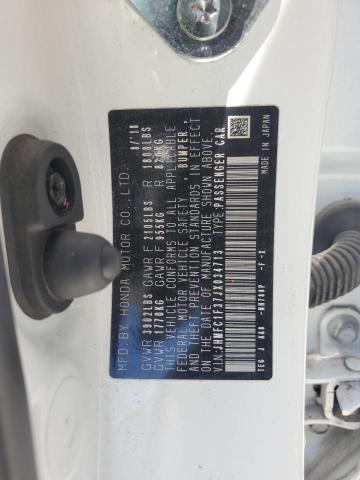 2018 HONDA CIVIC EX JHMFC1F37JX034713