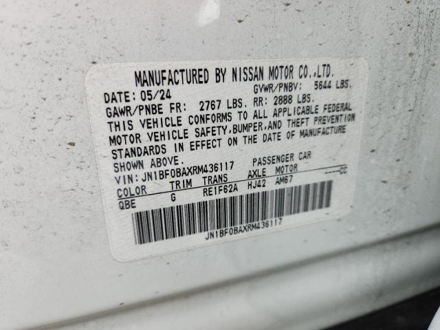2024 NISSAN ARIYA EVOL JN1BF0BAXRM436117