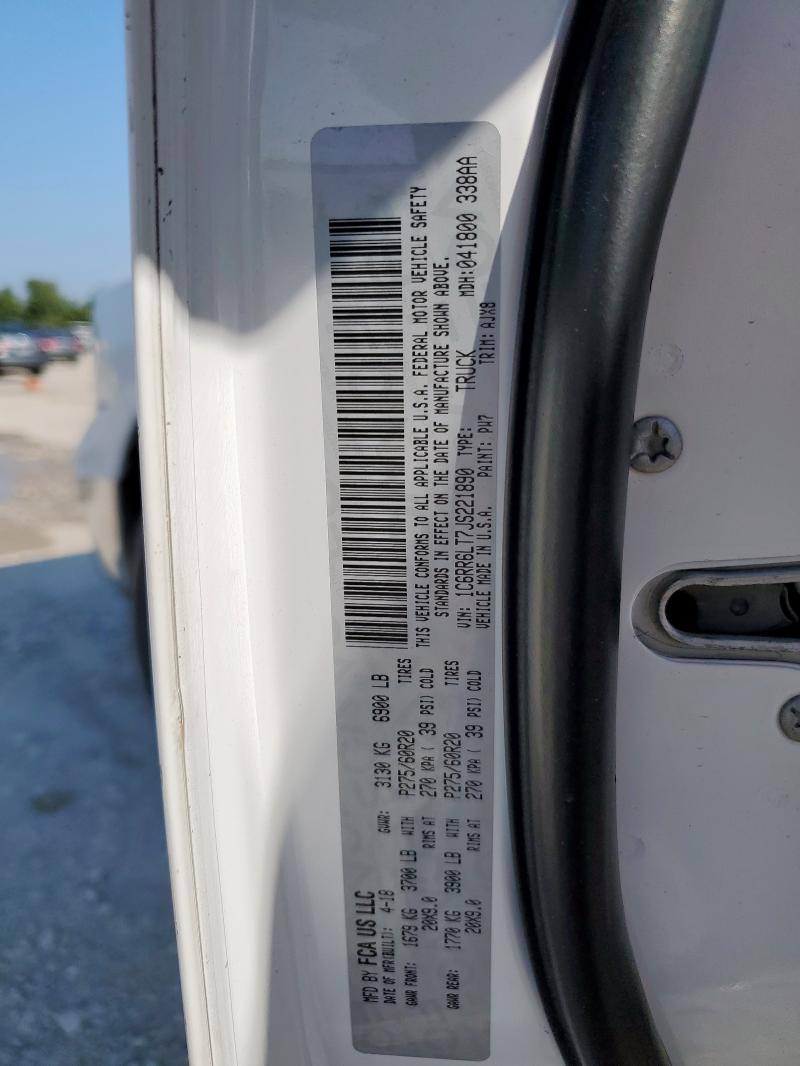 2018 RAM 1500 SLT - 1C6RR6LT7JS221890