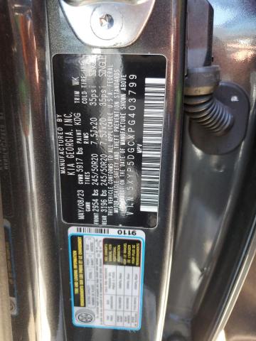 2023 KIA TELLURIDE 5XYP5DGCXPG403799