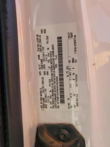 2017 FORD F150 1FTMF1CP9HKD63508