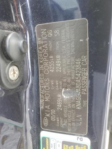 2010 KIA OPTIMA LX - KNAGG4A80A5423846