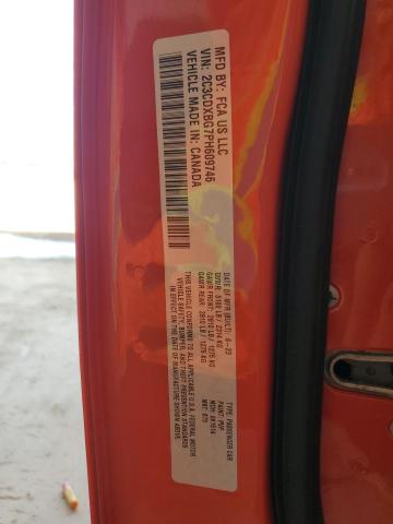 2023 DODGE CHARGER SX 2C3CDXBG7PH609746