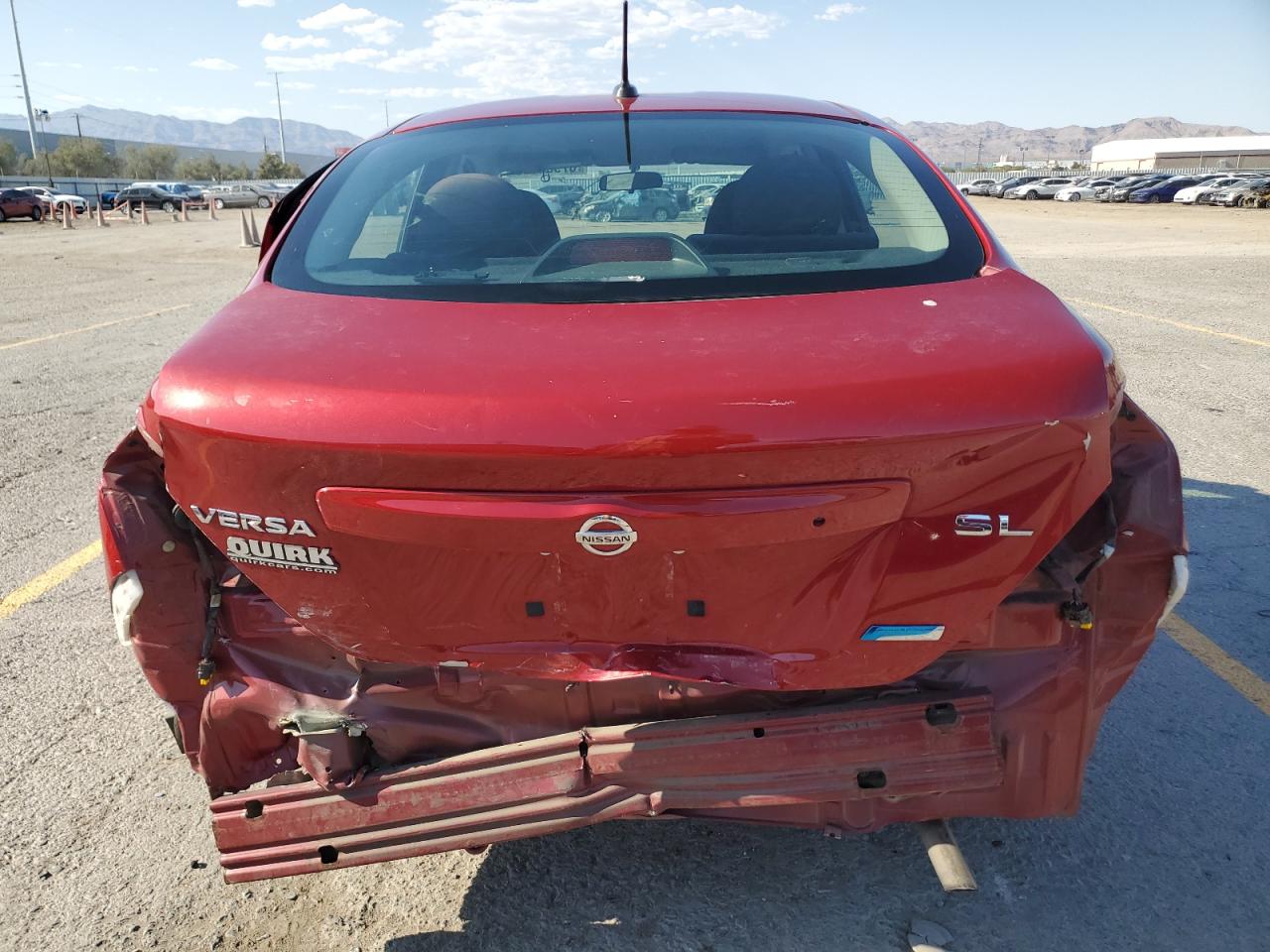 Lot #3315590784 2012 NISSAN VERSA S