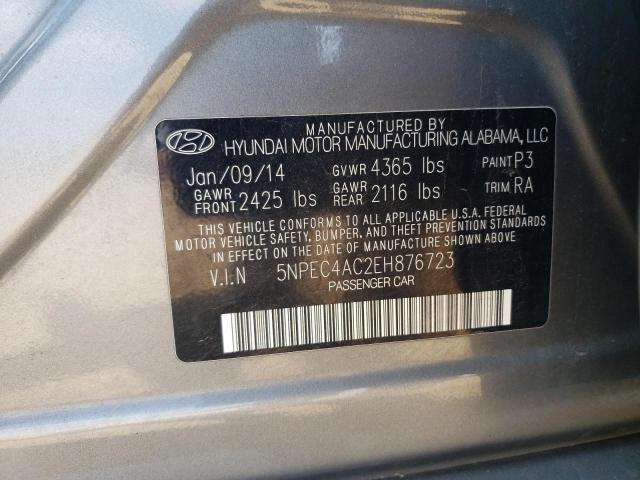 2014 HYUNDAI SONATA SE - 5NPEC4AC2EH876723