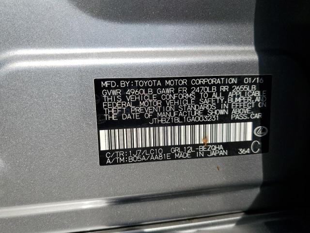 2016 LEXUS GS 350 BASE JTHBZ1BL1GA003231