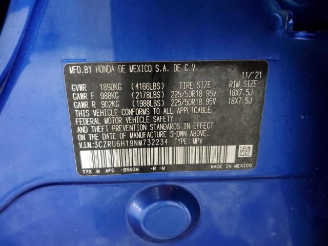 2022 HONDA HR-V SPORT #3304523476