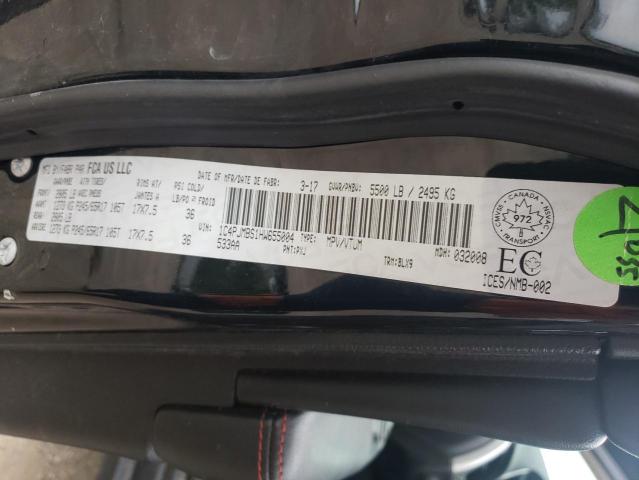 2017 JEEP CHEROKEE T 1C4PJMBS1HW655004