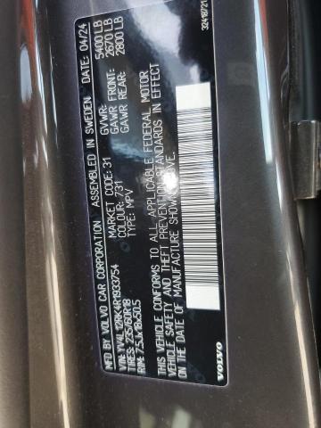 2024 VOLVO XC60 CORE YV4L12RK4R1933754
