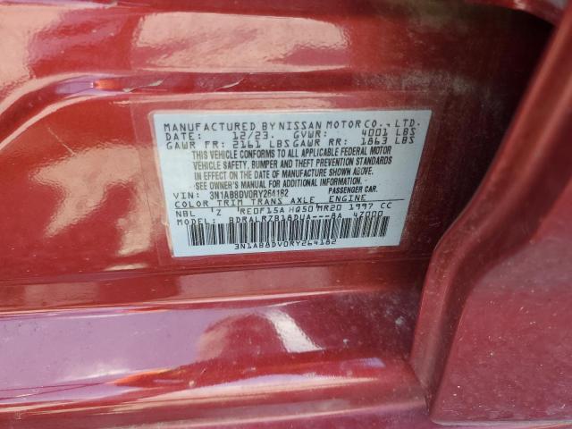 2024 NISSAN SENTRA SR 3N1AB8DV0RY264182