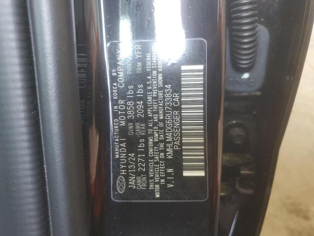 2024 HYUNDAI ELANTRA SEL KMHLM4DG6RU733834
