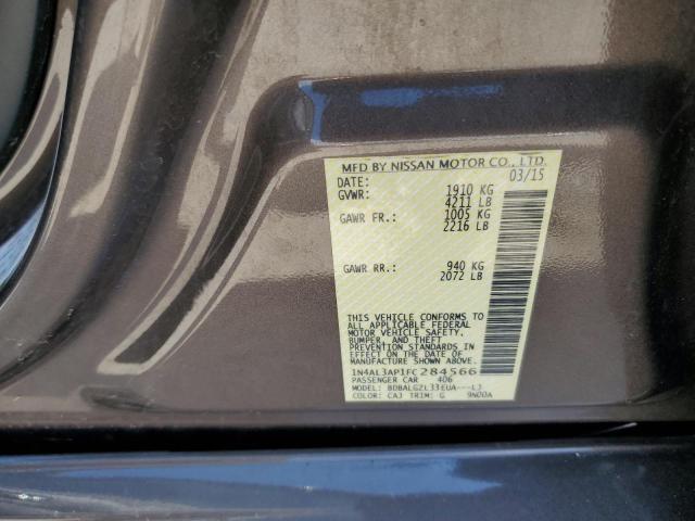 2015 NISSAN ALTIMA 2.5 #3269011044