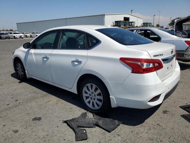 NISSAN SENTRA S 2016 white sedan 4d gas 3N1AB7AP8GY228480 photo #3
