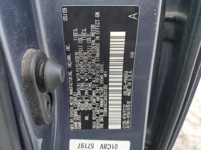 2010 TOYOTA SIENNA CE - 5TDKK4CC3AS291382