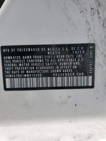 2021 VOLKSWAGEN JETTA S 3VWC57BU1MM015338