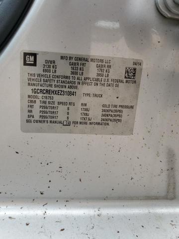 2014 CHEVROLET SILVERADO - 1GCRCREHXEZ310841