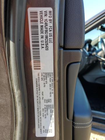 2021 JEEP GRAND CHER 1C4RJFBG1MC526420