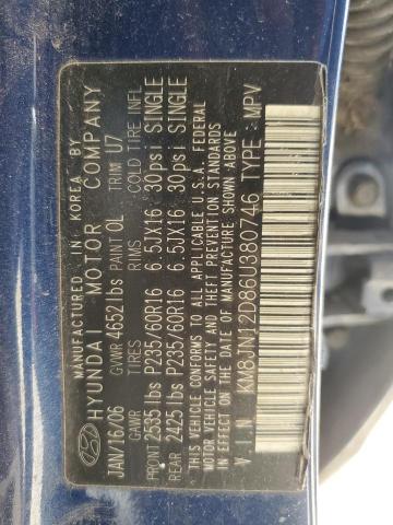 2022 HYUNDAI TUCSON GLS KM8JN12D86U380746