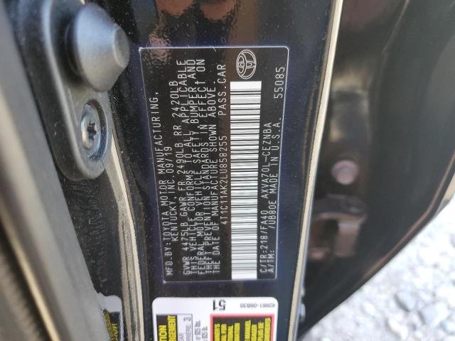 2020 TOYOTA CAMRY LE 4T1C11AK2LU858255