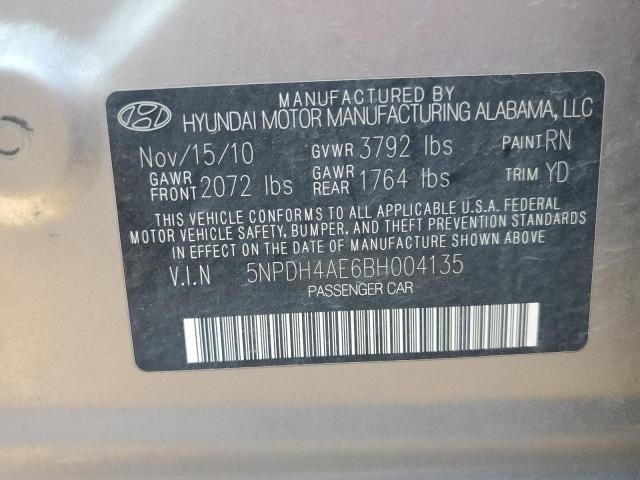2011 HYUNDAI ELANTRA GL - 5NPDH4AE6BH004135