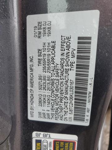 2019 ACURA RDX 5J8TC2H36KL030167