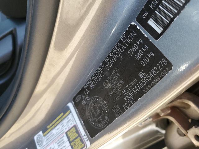 2016 KIA FORTE LX KNAFX4A65G5482278