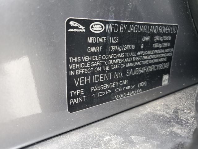 2024 JAGUAR XF R-DYNAM SAJB64FXXRCY95349