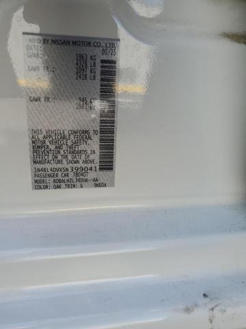 2025 NISSAN ALTIMA SV 1N4BL4DVXSN399041