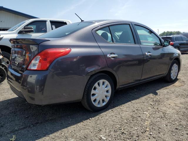 NISSAN VERSA S 2015 gray sedan 4d gas 3N1CN7AP9FL828744 photo #4