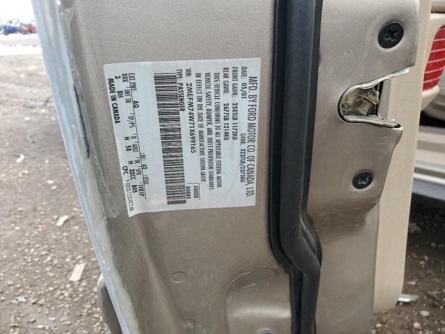 2001 MERCURY GRAND MARQ #3290244263