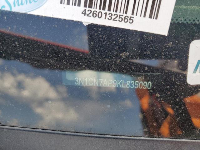 2019 NISSAN VERSA S 3N1CN7AP9KL835090