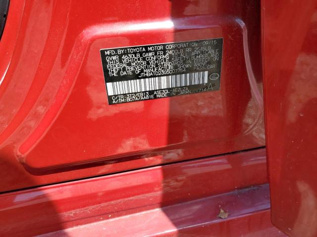 2016 LEXUS IS 200T JTHBA1D23G5007754