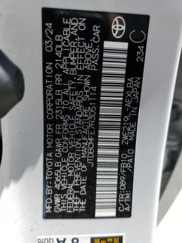2024 TOYOTA COROLLA LE - JTDBCMFE7R3051114