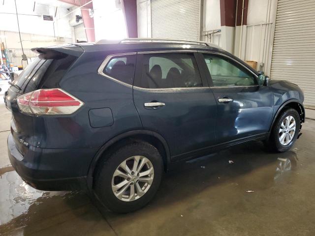 2015 Nissan Rogue S blue suv gas 5N1AT2MK7FC861102 photo #4