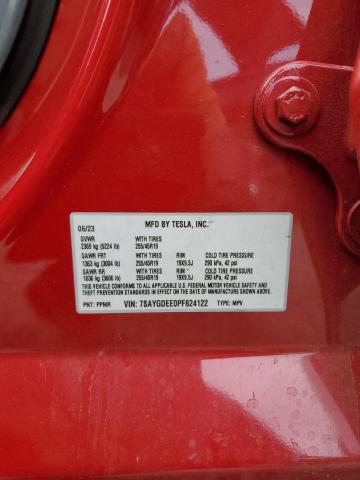 2023 TESLA MODEL Y 7SAYGDEE0PF824122
