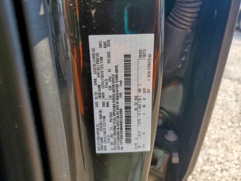 2024 FORD F350 SUPER 1FT8W3DM4REC62569