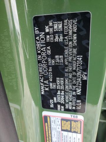 2022 KIA SOUL LX KNDJ23AU3N7173141