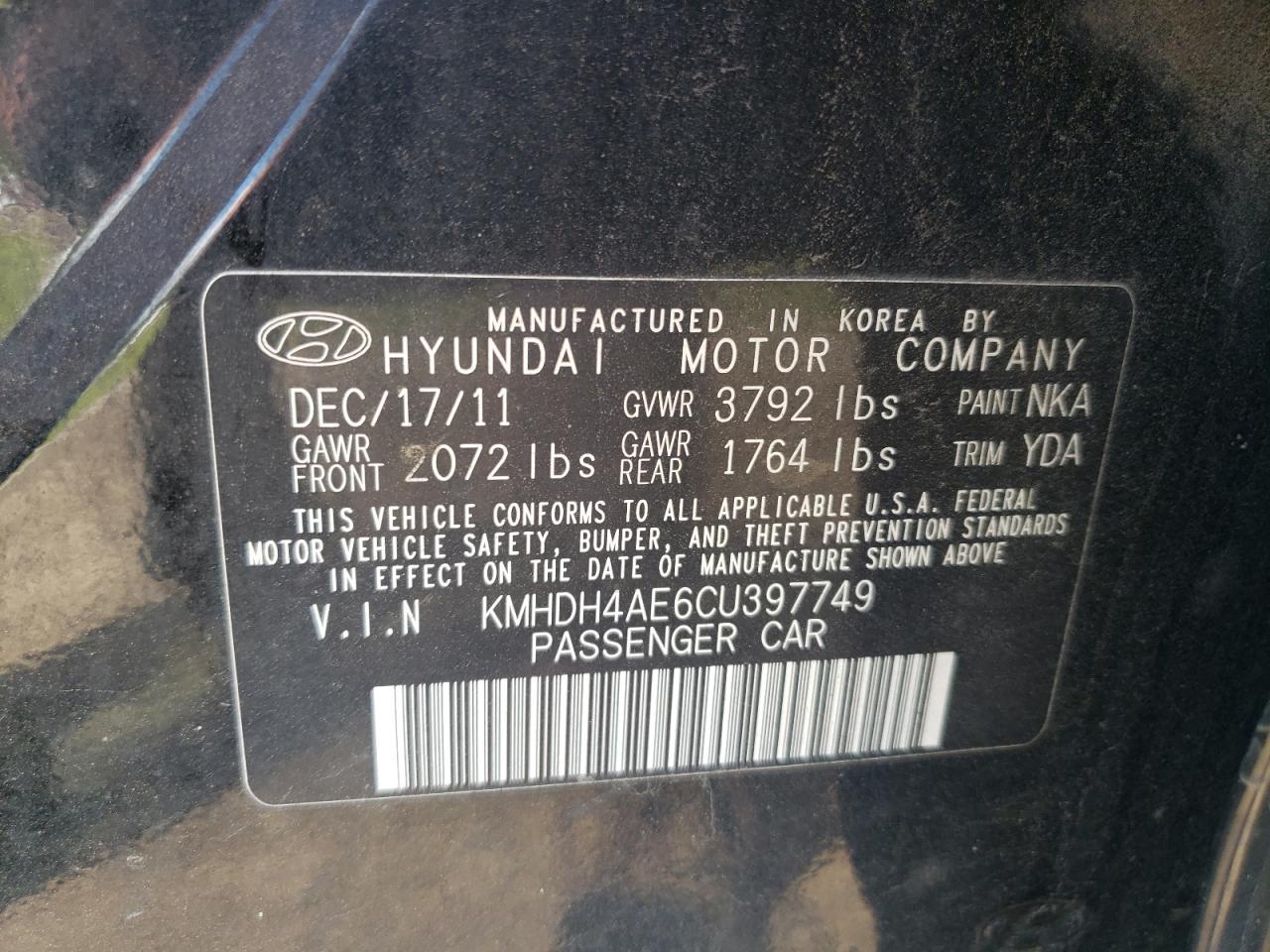 HYUNDAI ELANTRA GLS