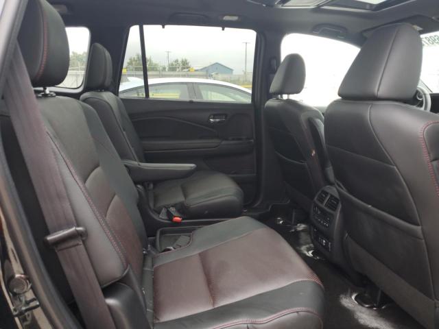 2022 HONDA PILOT BLAC 5FNYF6H70NB071441