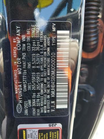 2021 GENESIS GV80 BASE KMUHB4SB0MU050010