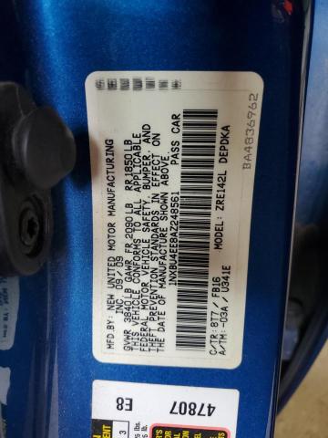 2010 TOYOTA COROLLA BA - 1NXBU4EE8AZ248561
