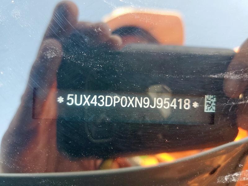 2022 BMW X3 SDRIVE3 - 5UX43DP0XN9J95418