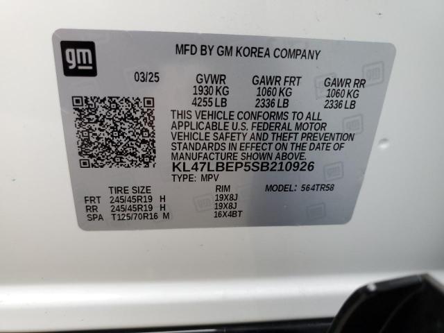 2025 BUICK ENVISTA SP KL47LBEP5SB210926