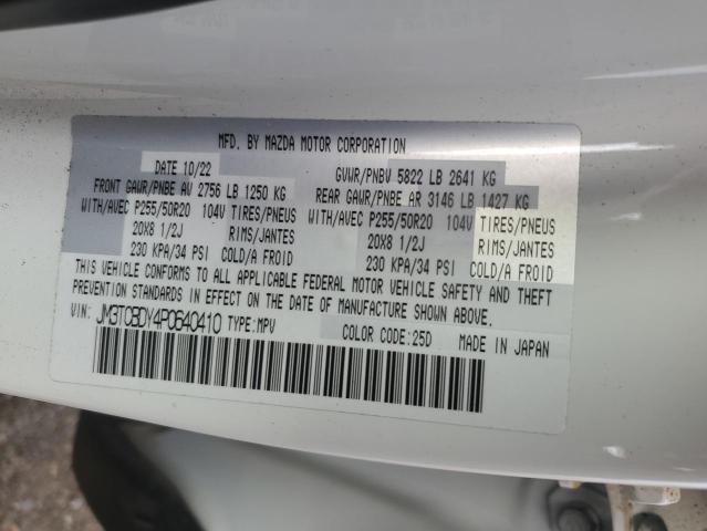 2023 MAZDA CX-9 GRAND JM3TCBDY4P0640410