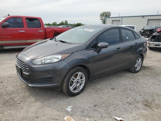 FORD FIESTA SE 2017 gray sedan 4d gas 3FADP4BJ1HM115201 photo #1
