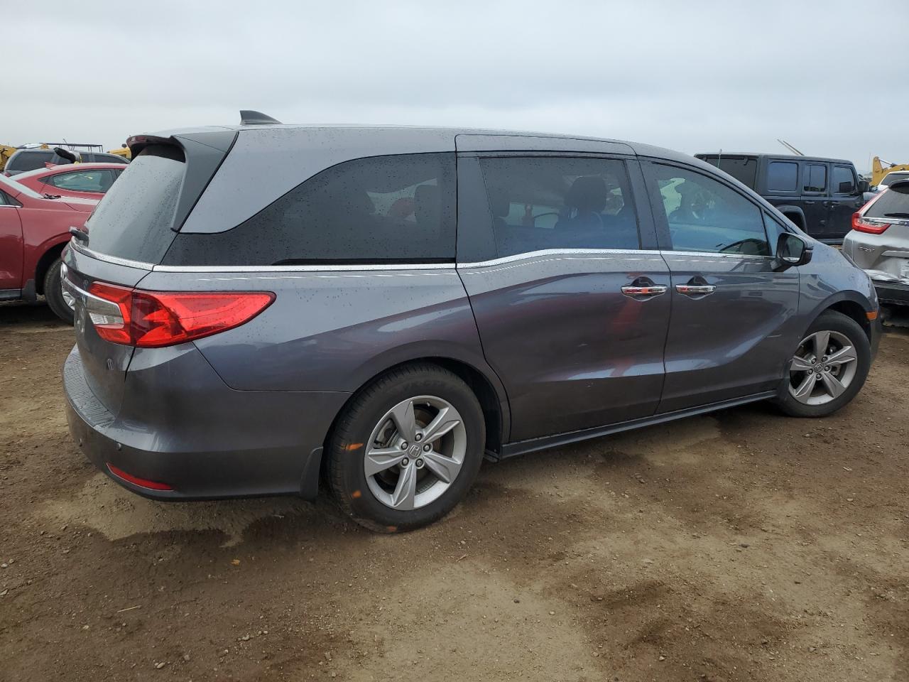 Lot #3237251263 2019 HONDA ODYSSEY EXL