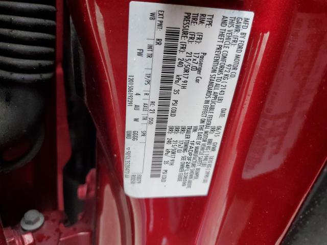 2015 FORD FOCUS SE 1FADP3F24FL338599