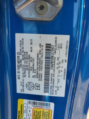 2019 FORD MUSTANG 1FA6P8TH9K5175977