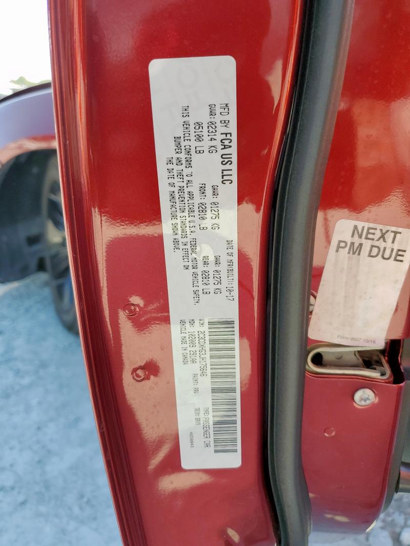 2018 DODGE CHARGER SX 2C3CDXHG3JH175646